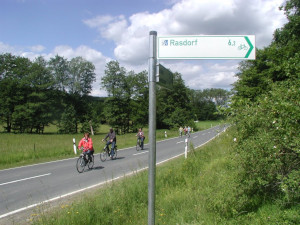 VIA REGIA Radweg zwischen Hünfeld und Rasdorf VIA REGIA Radweg zwischen Hünfeld und Rasdorf
