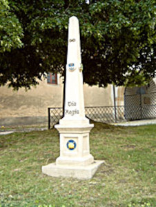 Nachahmung VIA REGIA Stele Nachahmung VIA REGIA Stele