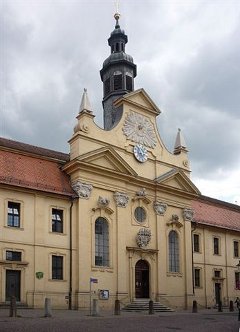 Die Heilig-Geist-Kirche in Fulda ist die ehemalige Hospitalkirche vor den Toren der Stadt.